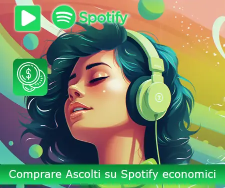 Comprare Ascolti su Spotify economici