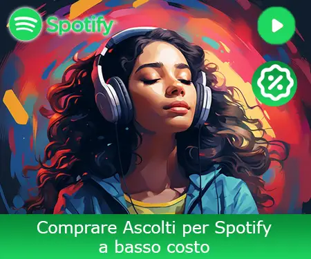 Comprare Ascolti per Spotify a basso costo