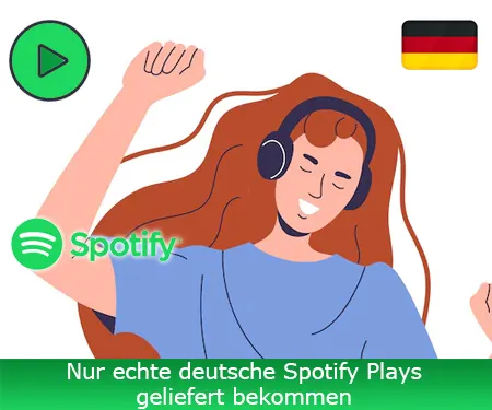 Nur echte deutsche Spotify Plays geliefert bekommen