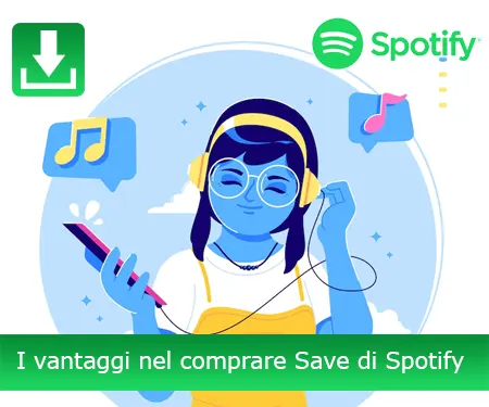 I vantaggi nel comprare Save di Spotify