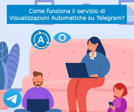 Come funziona il servizio di Visualizzazioni Automatiche su Telegram?