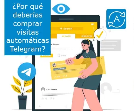 ¿Por qué deberías comprar visitas automáticas Telegram?