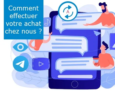 Comment effectuer votre achat chez nous ?