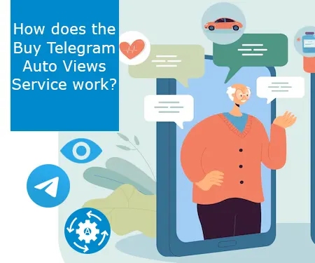 How does the Buy Telegram Auto Views Service work?