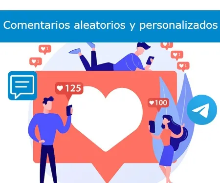 Comentarios aleatorios y personalizados