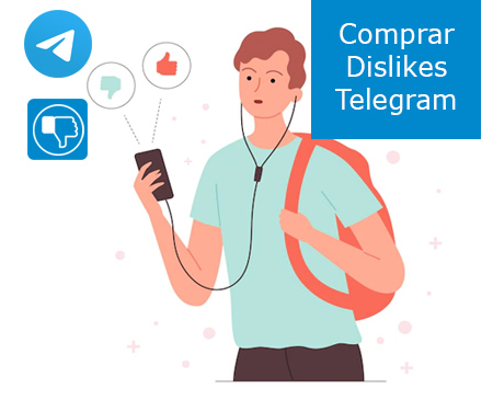 Comprar Dislikes Telegram