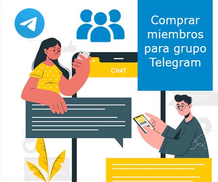 Comprar miembros para grupo Telegram