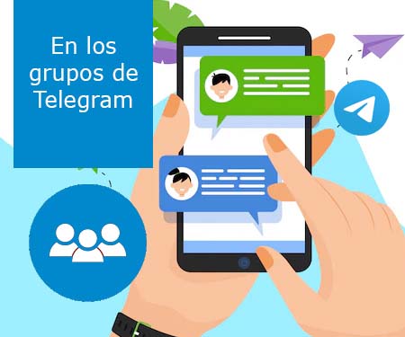 En los grupos de Telegram