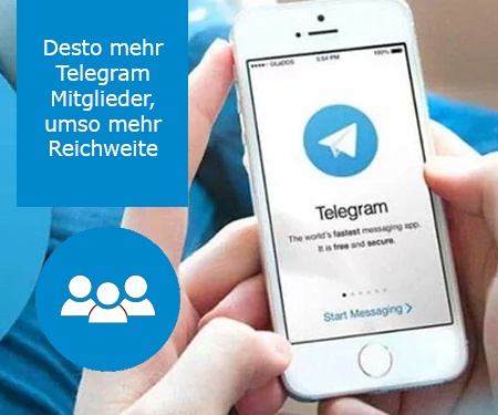Desto mehr Telegram Mitglieder, umso mehr Reichweite Desto mehr Telegram Mitglieder, umso mehr Reichweite