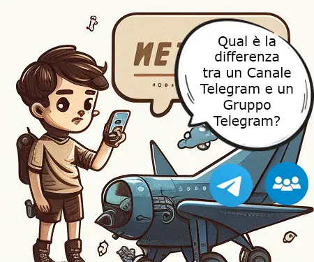 Qual è la differenza tra un Canale Telegram e un Gruppo Telegram?