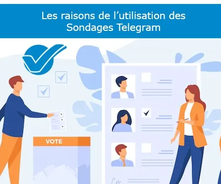 Les raisons de l’utilisation des Sondages Telegram