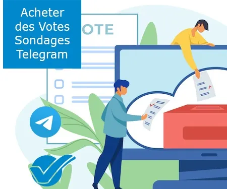 Acheter des Votes Sondages Telegram