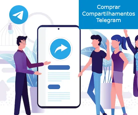 Comprar Compartilhamentos Telegram