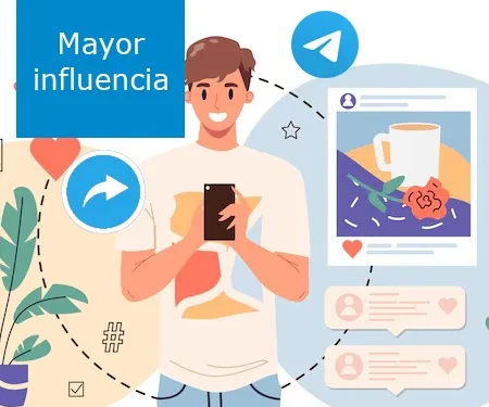 Mayor influencia