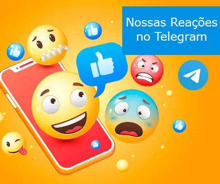 Nossas Reações no Telegram