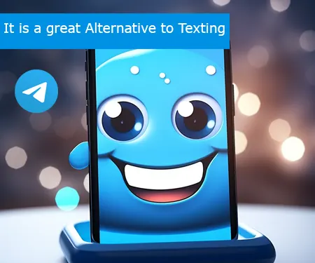 It is a great Alternative to Texting