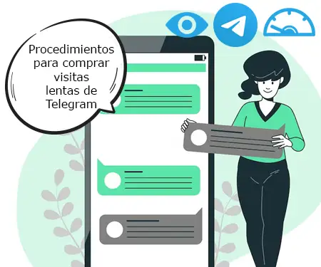 Procedimientos para comprar visitas lentas de Telegram
