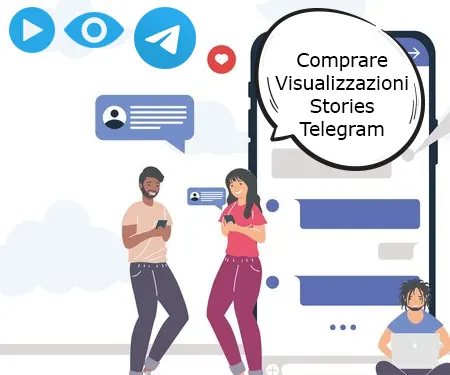 Comprare Visualizzazioni Stories Telegram
