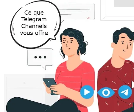 Ce que Telegram Channels vous offre