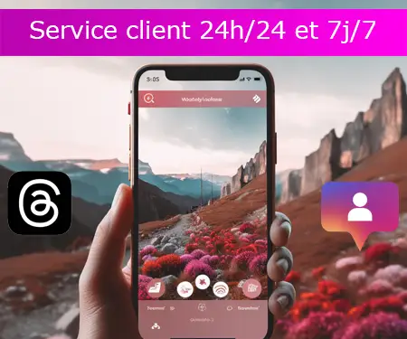 Service client 24h/24 et 7j/7