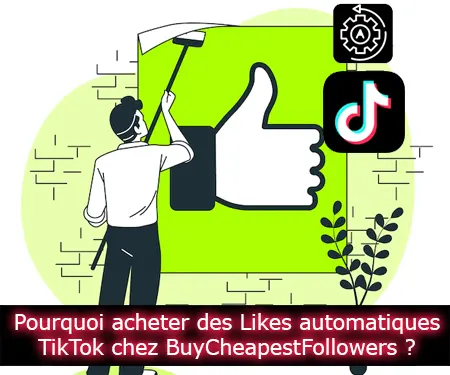 Pourquoi acheter des Likes automatiques TikTok chez BuyCheapestFollowers ?