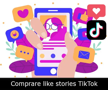 Comprare like stories TikTok