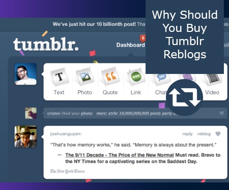 Why Should You Buy Tumblr Reblogs