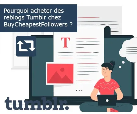 Pourquoi acheter des reblogs Tumblr chez BuyCheapestFollowers ?