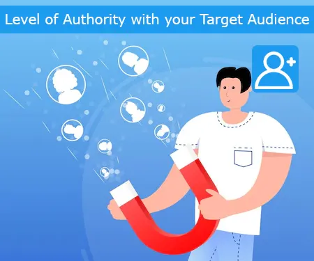 Level of Authority with your Target Audience