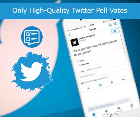 Only High-Quality Twitter Poll Votes