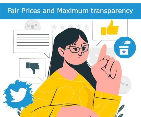 Fair Prices and Maximum transparency