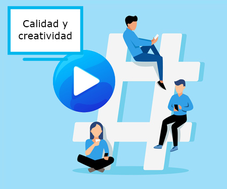Usa los hashtags relevantes de tu sector o de tendencia Usa los hashtags relevantes de tu sector o de tendencia