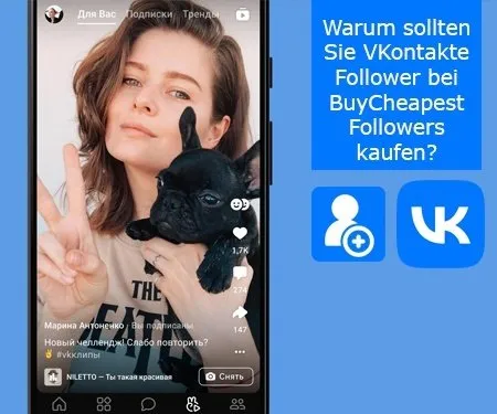 Warum sollten Sie VKontakte Follower bei BuyCheapestFollowers kaufen?