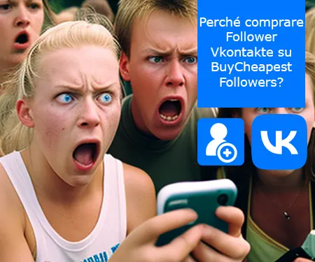 Perché comprare Follower Vkontakte su BuyCheapestFollowers?