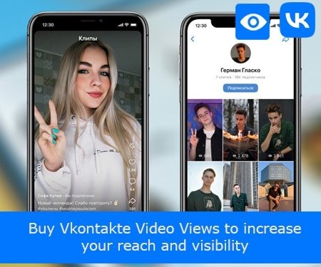 Buy Vkontakte Video Views to increase your reach and visibility