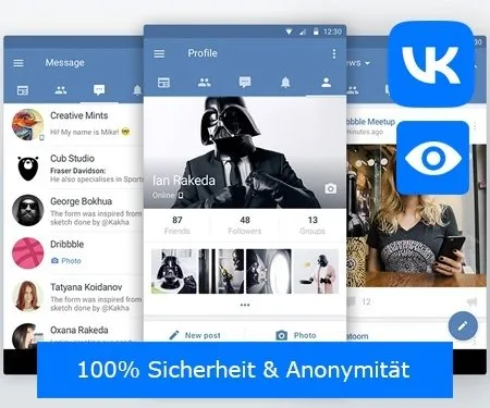 100% Sicherheit & Anonymität