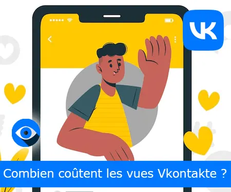 Combien coûtent les vues Vkontakte ?