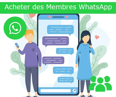 Acheter des Membres WhatsApp