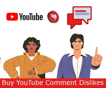 Buy YouTube Comment Dislikes