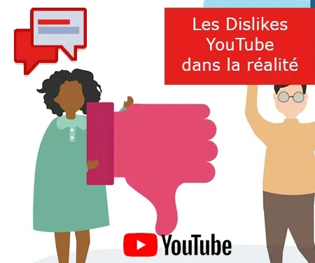 Les Dislikes YouTube dans la réalité