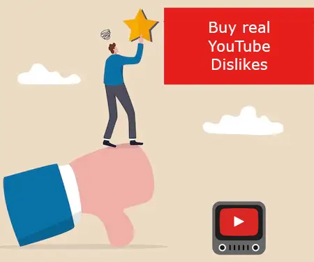 Buy real YouTube Dislikes