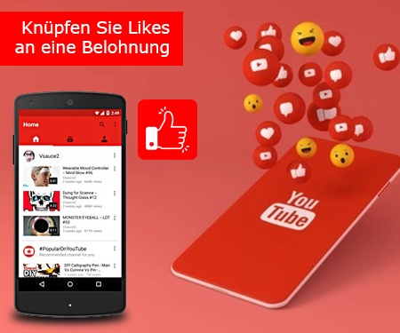 Knüpfen Sie Likes an eine Belohnung Knüpfen Sie Likes an eine Belohnung