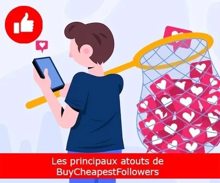 Les principaux atouts de BuyCheapestFollowers