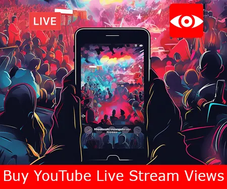 Buy YouTube Live Views to increase your engagement!