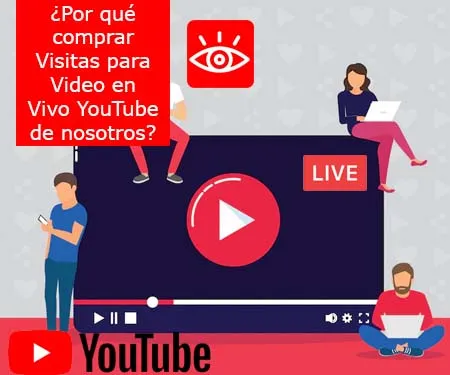 ¿Por qué comprar Visitas para Video en Vivo YouTube de nosotros?