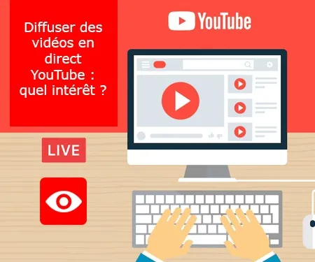 Diffuser des vidéos en direct YouTube : quel intérêt ?