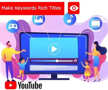 Make Keywords Rich Titles