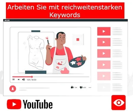 Arbeiten Sie mit reichweitenstarken Keywords