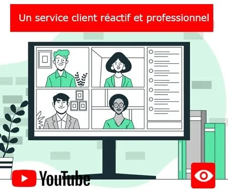 Un service client réactif et professionnel