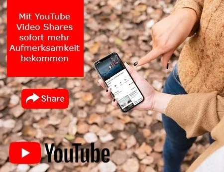 Mit YouTube Video Shares sofort mehr Aufmerksamkeit bekommen